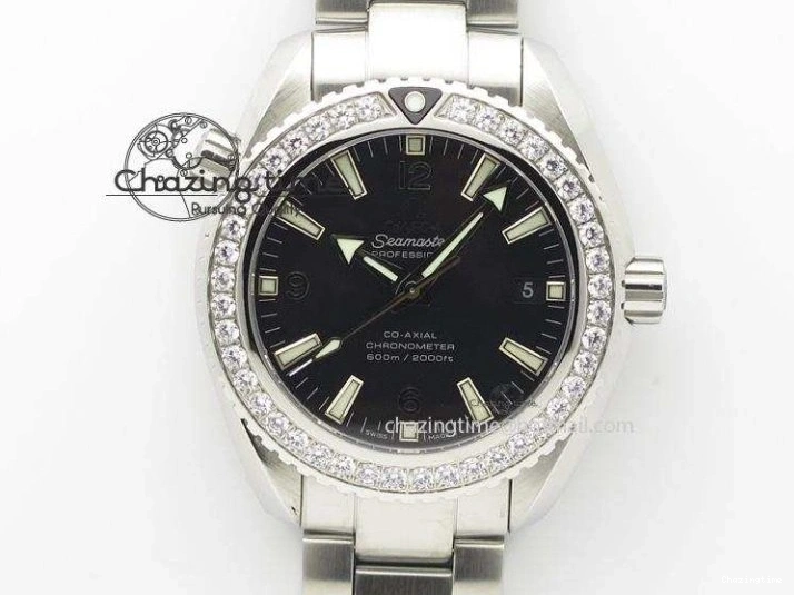 0118 SmoothTexture Speedmaster “Dark Side of The Moon” Real Ceramic OMF 1:1 Best Edition Vintage Black on Brown Leather Strap A 7975